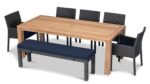 Harmonia Living - Arden 7 Piece Bench Dining Set