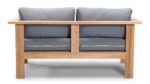 Ando Loveseat - Canvas Charcoal HL-ANDO-TK-LS-CC Back