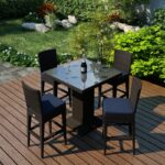 Harmonia Living - Arden 5 Piece Bar Set