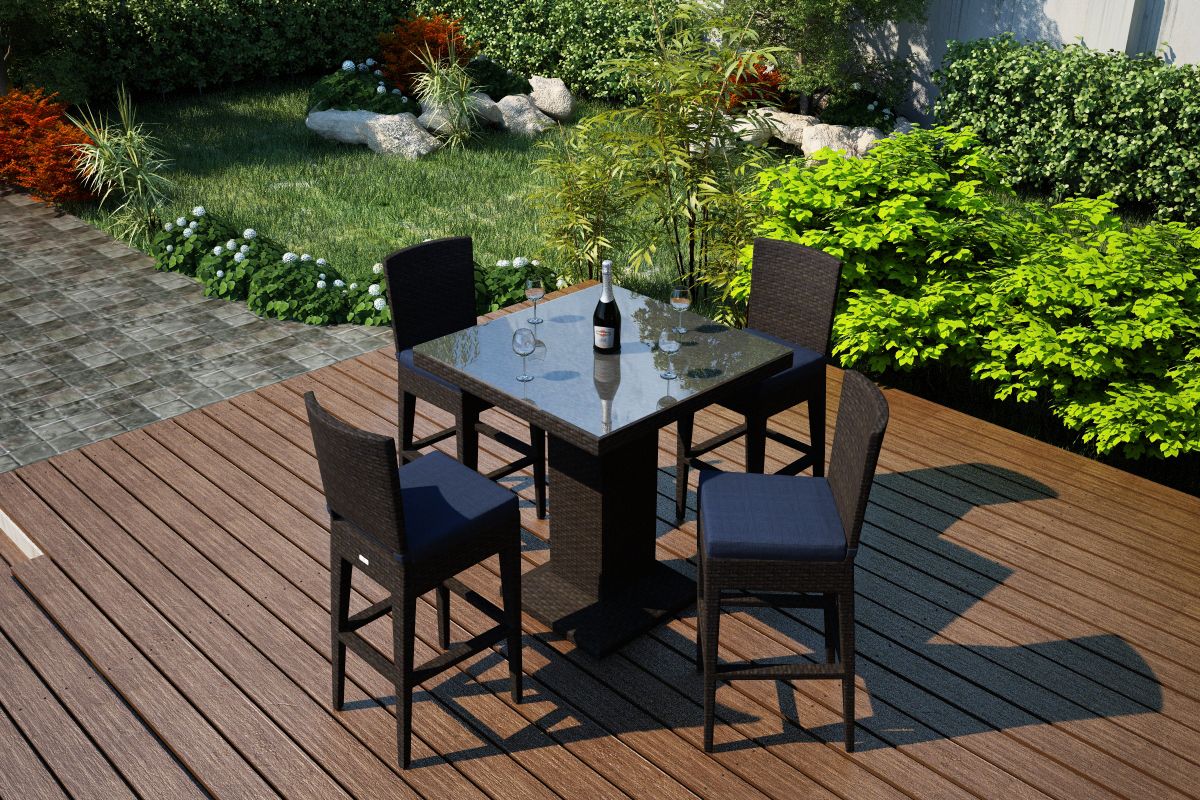 Harmonia Living – Arden 5 Piece Bar Set