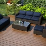 Harmonia Living -Arden 5 Piece Sofa / Loveseat / Clubchair  Set