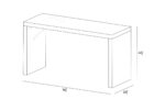 Harmonia Living - Arden 6-Seater Bar Table - Image 2