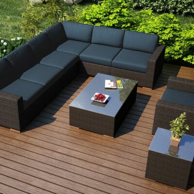 Harmonia Living - Arden 9 Piece Sectional Set