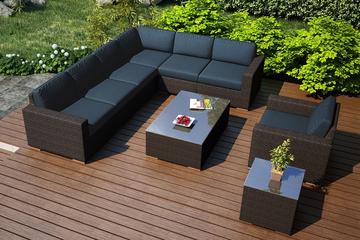 Harmonia Living – Arden 9 Piece Sectional Set
