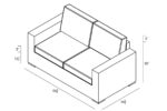 Harmonia Living - Arden Loveseat - Image 2
