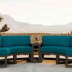 Harmonia Living - Avion 3 Piece Curve Sectional Set - Slate