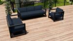 Harmonia Living - Avion 3 Piece Sofa / Loveseat / Clubchair Set