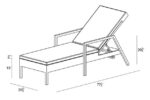 Harmonia Living - Arden Reclining Chaise Lounge - Image 2