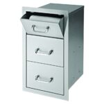 DELSOL Delta - 17" Paper Towel 2-Drawer Combo - Image 2