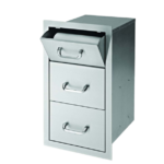 DELSOL Delta - 17" Paper Towel 2-Drawer Combo