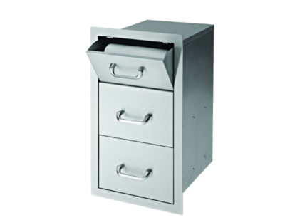DELSOL Delta – 17″ Paper Towel 2-Drawer Combo