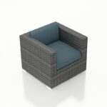 District Club Chair - Cast Lagoon HL-DIS-TS-CC-CL