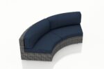 District Curved Loveseat - Spectrum Indigo HL-DIS-TS-CLS-IN