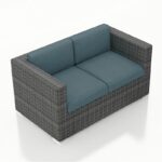 District Loveseat - Cast Lagoon HL-DIS-TS-LS-CL