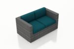 District Loveseat - Spectrum Peacock HL-DIS-TS-LS-PC