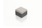 District Ottoman - Cast Silver HL-DIS-TS-OT-CS