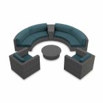 District 6 Piece Curve Sectional Set HL-DIS-TS-6CSEC