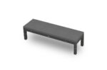 District 3-Seater Dining Bench - Canvas Charcoal HL-DIS-TS-3DB-CC