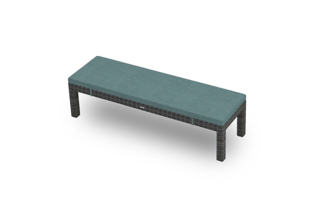 District 3-Seater Dining Bench - Cast Lagoon HL-DIS-TS-3DB-CL
