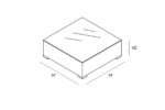 Harmonia Living District Square Coffee Table HL-DIS-TS-CT - Image 2