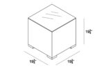 Harmonia Living District End Table HL-DIS-TS-ET - Image 2