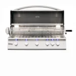Summerset Sizzler Pro 40-Inch 5-Burner Built-In Gas Grill With Rear Infrared Burner - SIZPRO40 - Image 2