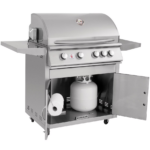 Summerset Sizzler 32-Inch 4-Burner Freestanding Gas Grill - SIZ32