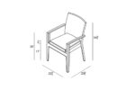 Harmonia Living District Dining Arm Chair HL-DIS-TS-DAC - Image 2