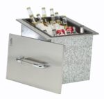 Bull Grills -16-Inch Stainless Steel Built-In Outdoor Ice Chest
