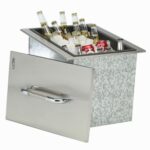 Bull Grills -16-Inch Stainless Steel Built-In Outdoor Ice Chest
