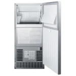 Bull Grills 62 Lb. 15-Inch Outdoor Rated Commercial Ice Maker With Gravity Drain - 13200 - Image 4