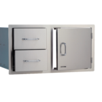Bull 38-Inch Stainless Steel Access Door & Double Drawer Combo