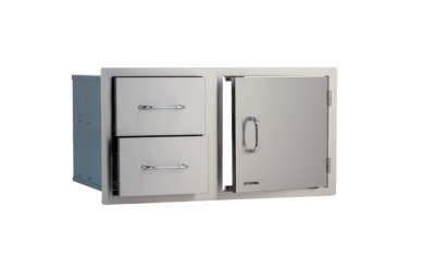 Bull 38-Inch Stainless Steel Access Door & Double Drawer Combo – 55875