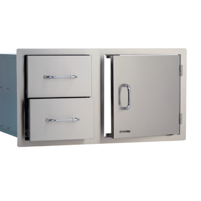 Bull 38-Inch Stainless Steel Access Door & Double Drawer Combo