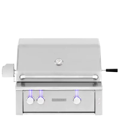 Summerset Alturi 30-Inch 2-Burner Built-In Gas Grill With Stainless Steel Burners & Rotisserie - ALT30T