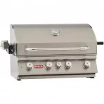 Bull Angus 30-Inch 4-Burner Built-In Gas Grill With Rotisserie - 47628/9