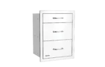 Bull 21-Inch Stainless Steel Triple Access Drawer W/ Reveal - 58120 - Image 2