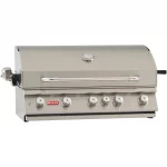 Bull Brahma 38-Inch 5-Burner Built-In Gas Grill With Rotisserie