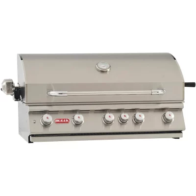 Bull Brahma 38-Inch 5-Burner Built-In Gas Grill With Rotisserie