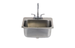 Bull Grills - 19 X 17-Inch Large Stainless Steel Drop-In Sink W/ Faucet