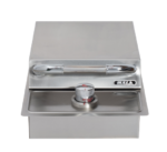 Bull Drop-In Gas Single Side Burner W/ Stainless Steel Lid