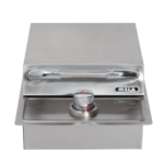 Bull Drop-In Gas Single Side Burner W/ Stainless Steel Lid