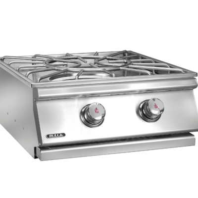 Bull Built-In Gas Stainless Steel Power Burner W/ Stainless Steel Lid