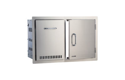 Bull 32-inch Stainless Steel Access Door & Propane Drawer Combo – 65784