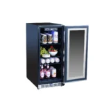 Summerset 15 Inch Outdoor Rated Fridge w/ Glass Door - RFR-15G - Image 3
