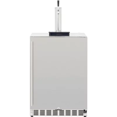 SUMMERSET - 24" 6.6c Deluxe Outdoor Rated Kegerator Single Tower