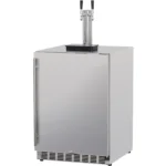 SUMMERSET - 24" 6.6c Deluxe Outdoor Rated Kegerator Double Tower - Image 2