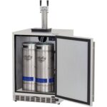 SUMMERSET - 24" 6.6c Deluxe Outdoor Rated Kegerator Double Tower - Image 3