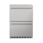 SUMMERSET - 24" 5.3c Deluxe Outdoor Rated 2-Drawer Refrigerator-RFR-24DR2-A