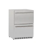 SUMMERSET - 24" 5.3c Deluxe Outdoor Rated 2-Drawer Refrigerator-RFR-24DR2-A - Image 2